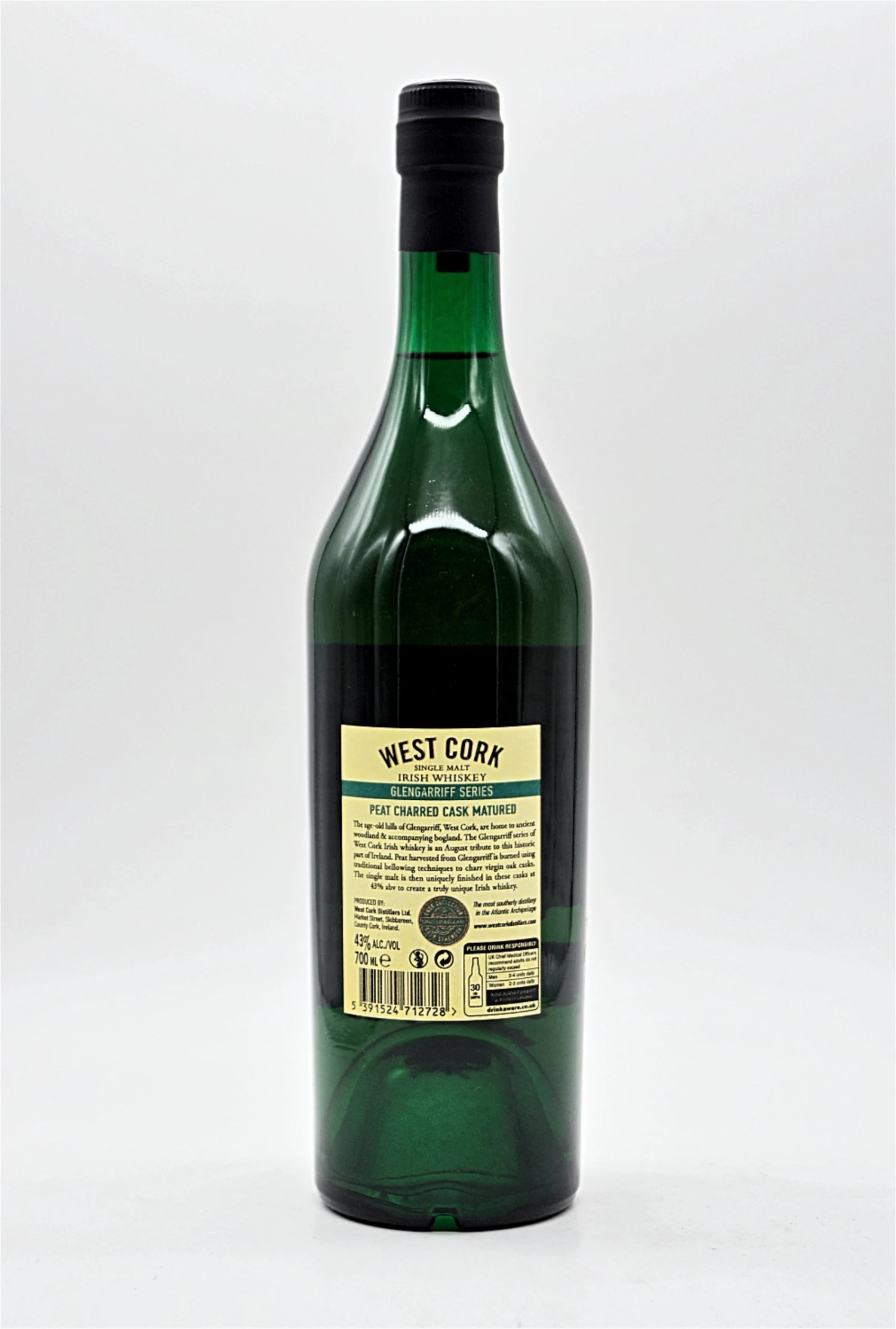 Glengarriff Series Peat Charred Cask Single Malt Irish Whiskey – Bild 2