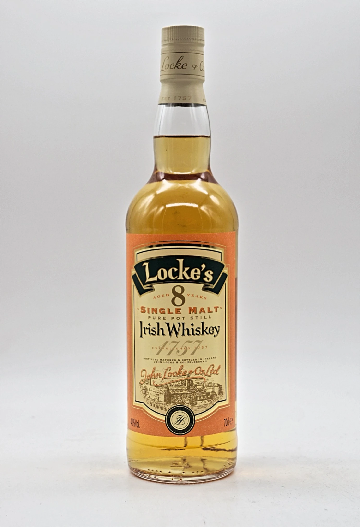 8 Jahre Single Malt Irish Whiskey