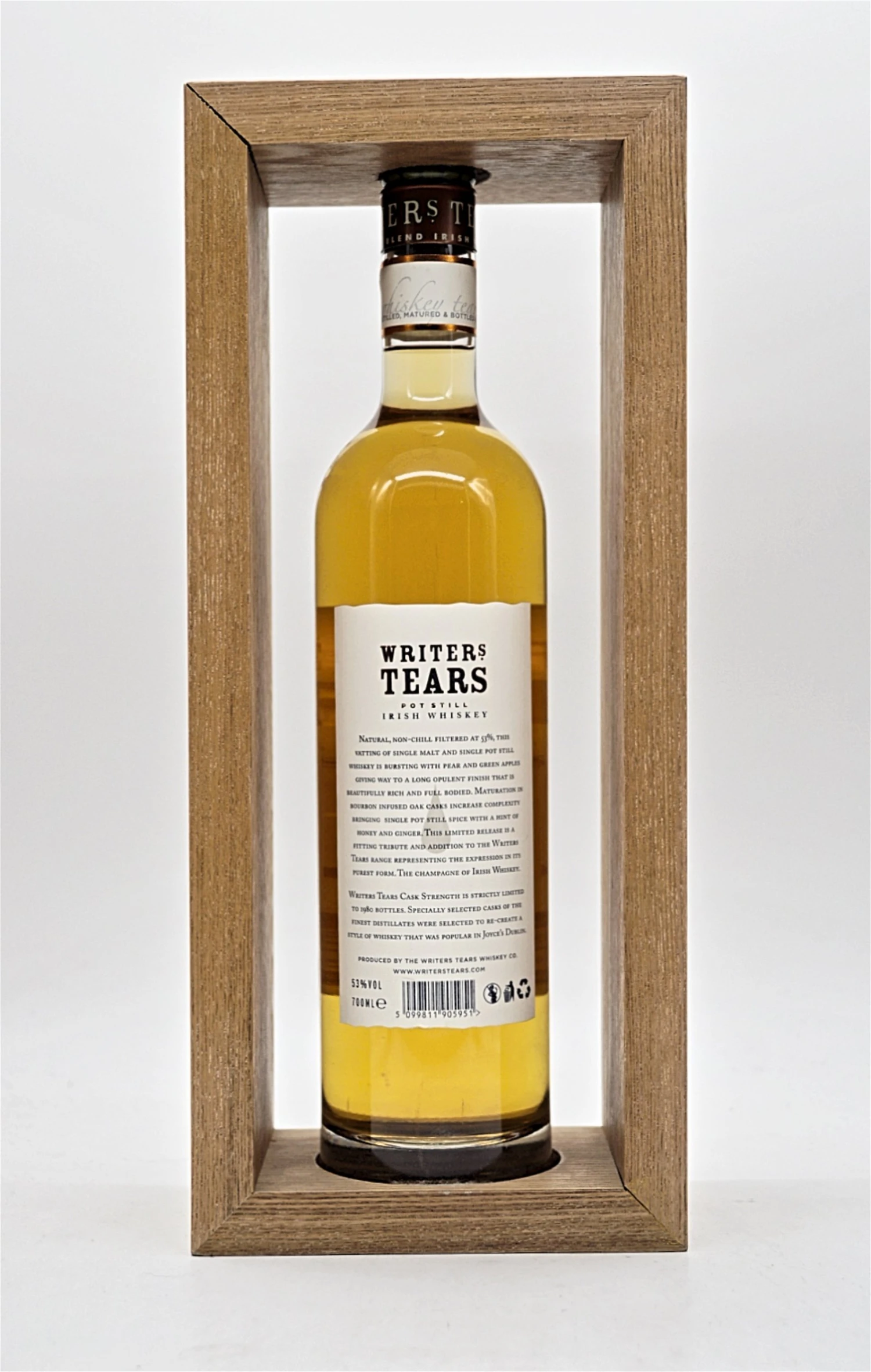 Cask Strength Irish Whiskey 2014 Limited Edition 53% Ohne Umverpackung – Bild 2