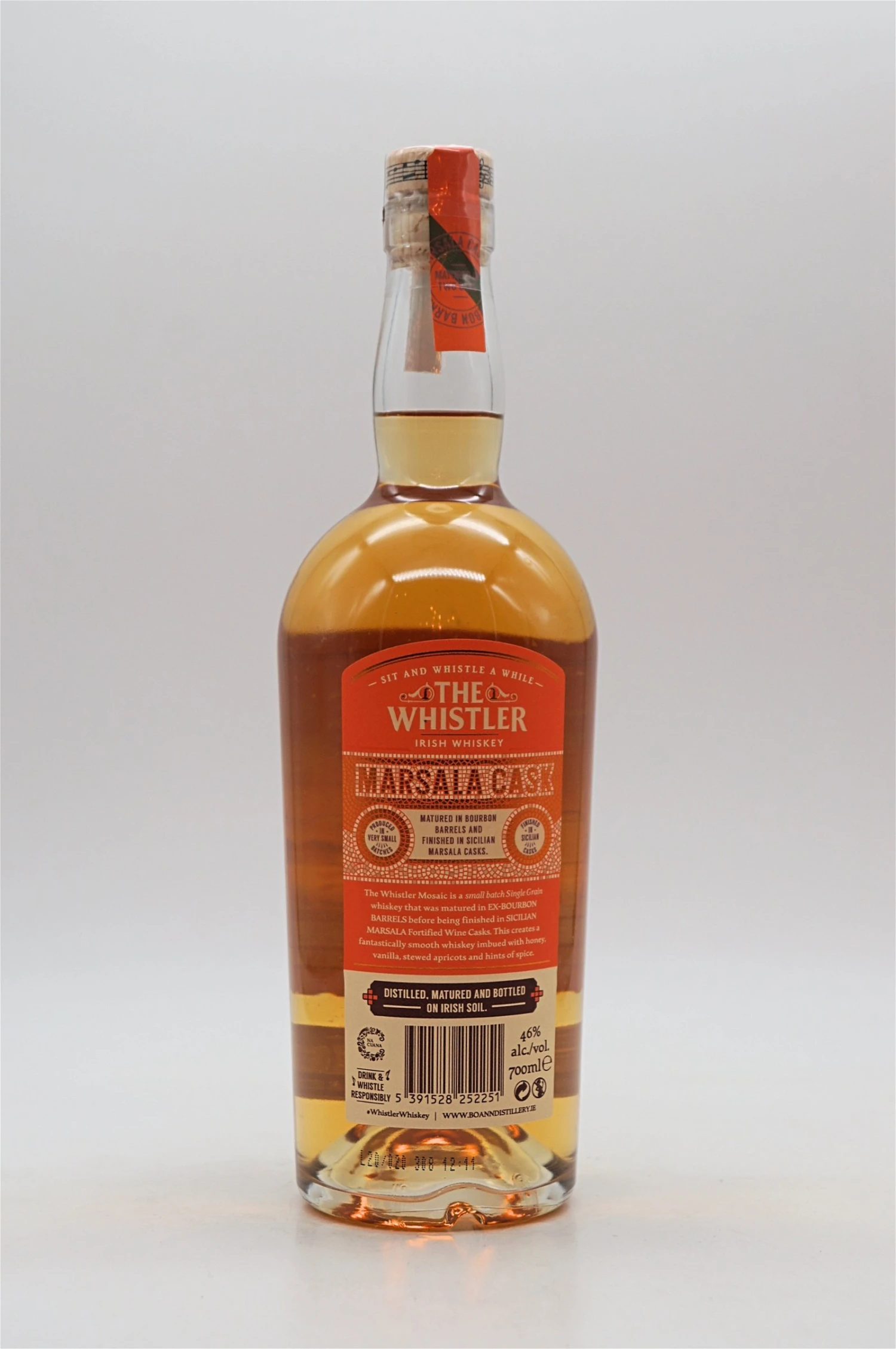 Mosaic Marsala Cask Single Grain Irish Whiskey – Bild 2
