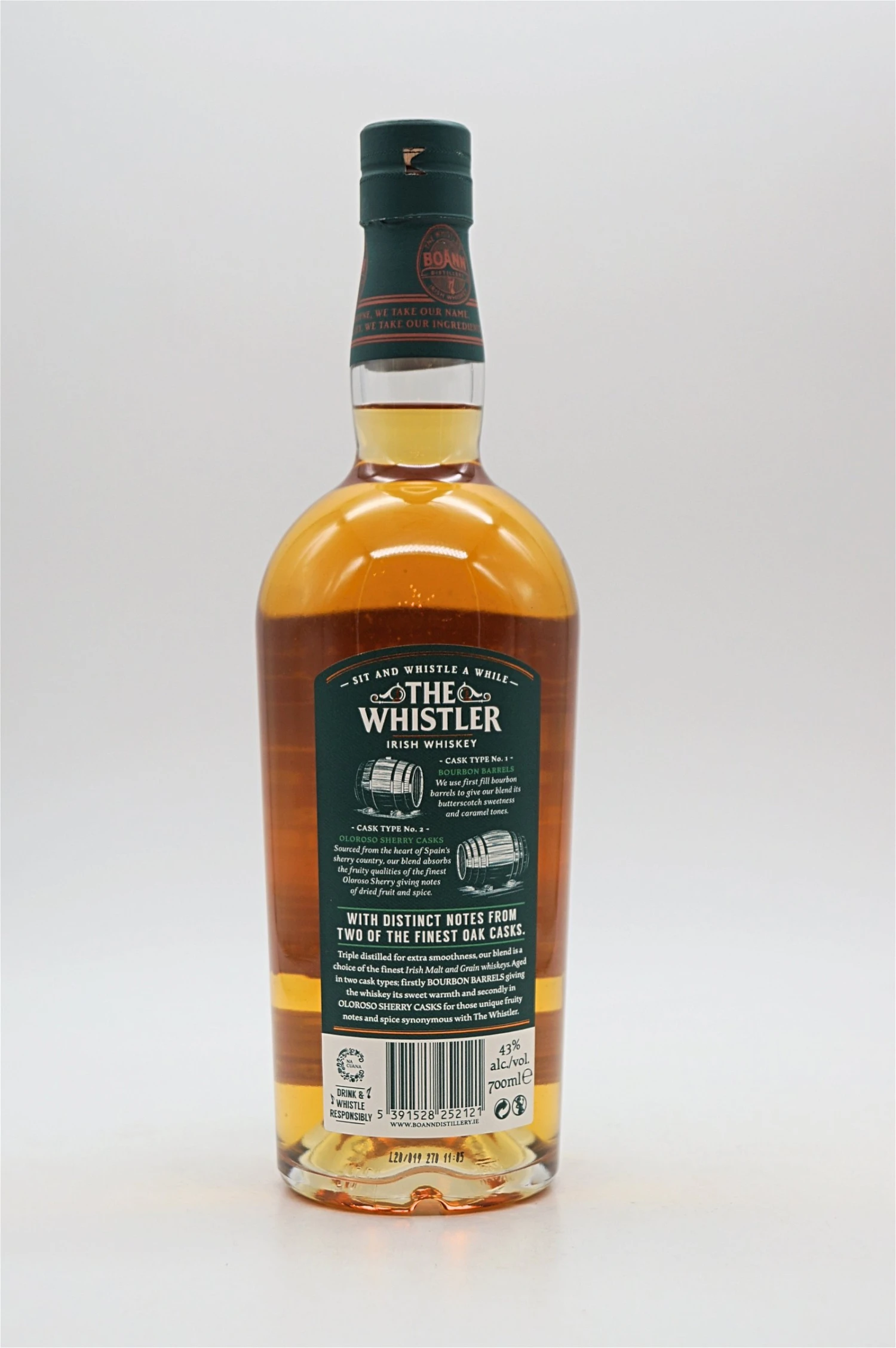 Oloroso Sherry Cask Finish Blended Irish Whiskey – Bild 2