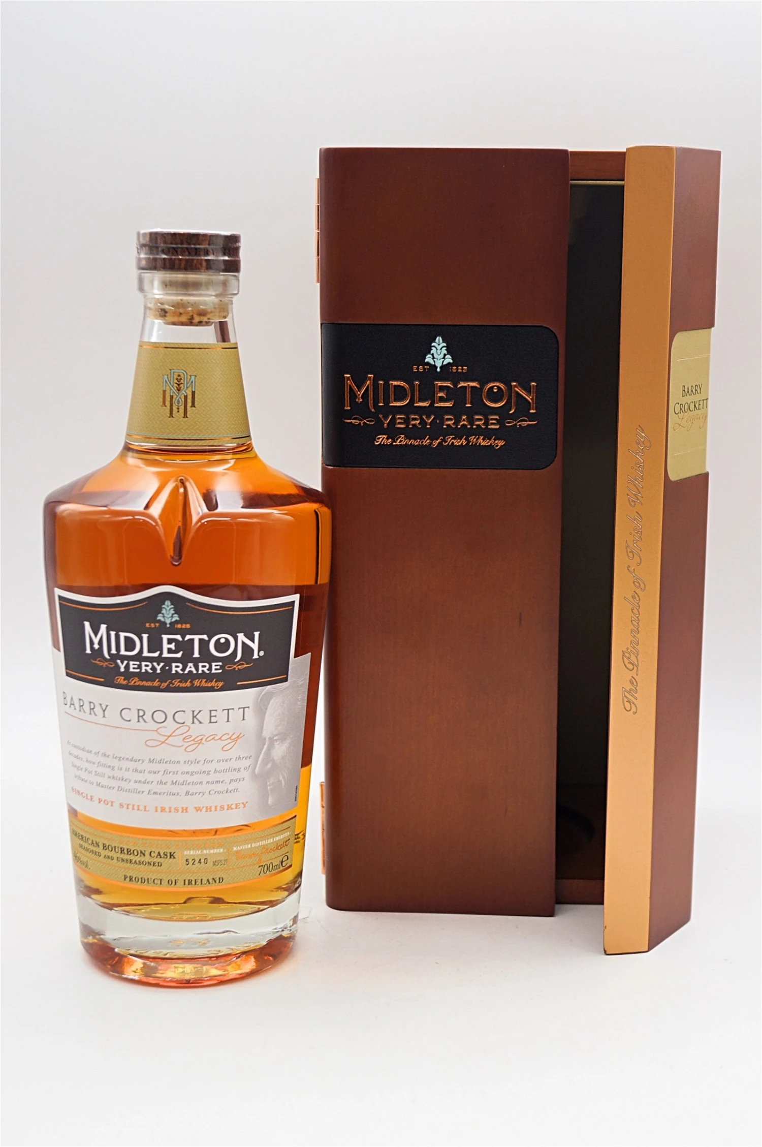 Barry Crockett Legacy Serial No. 5240 Single Pot Still Irish Whiskey – Bild 2