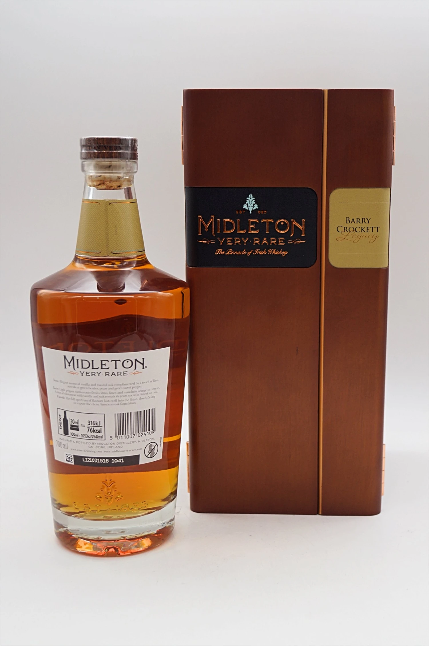 Barry Crockett Legacy Serial No. 5240 Single Pot Still Irish Whiskey – Bild 3