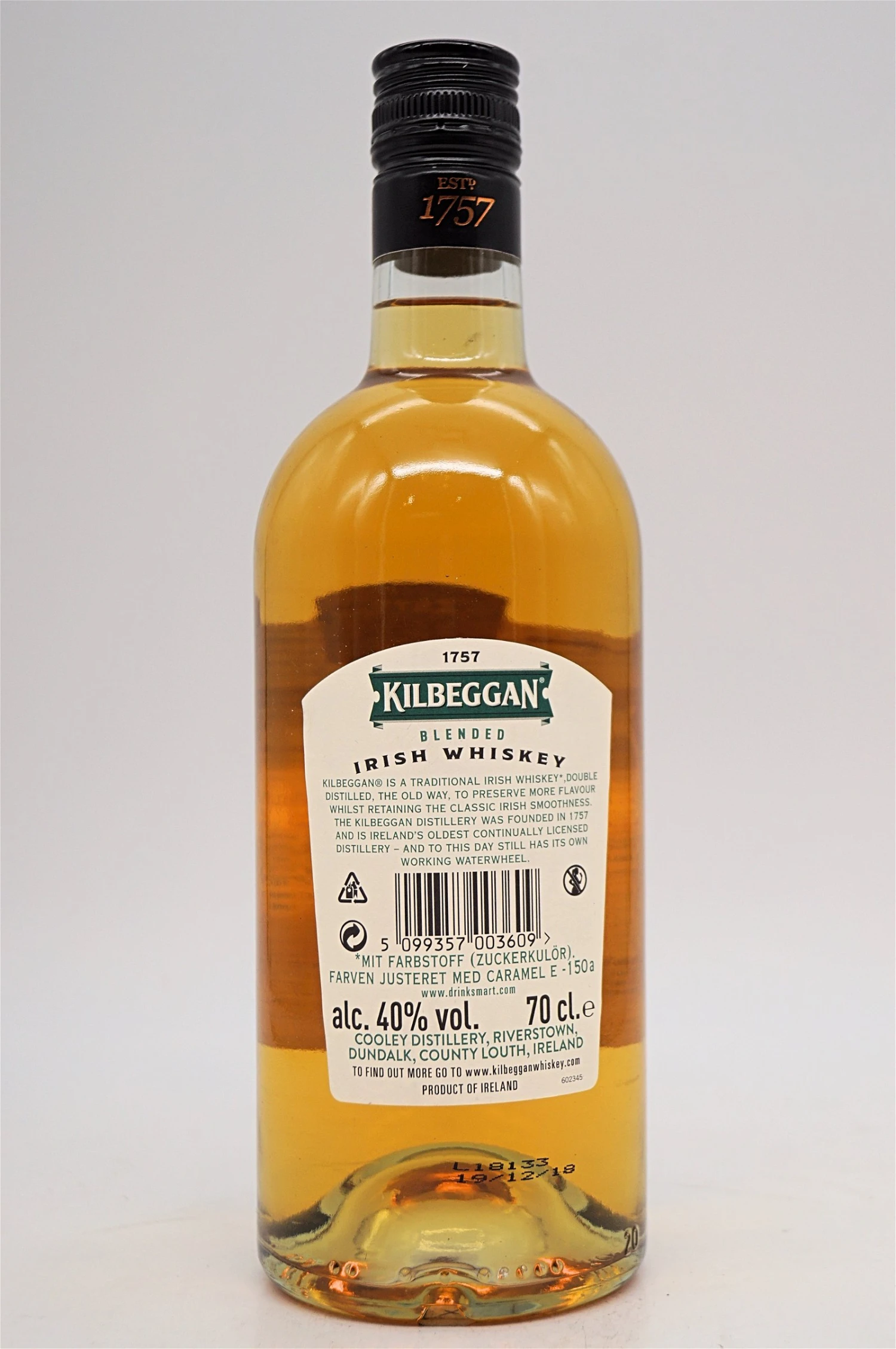 Traditional Irish Whiskey – Bild 2