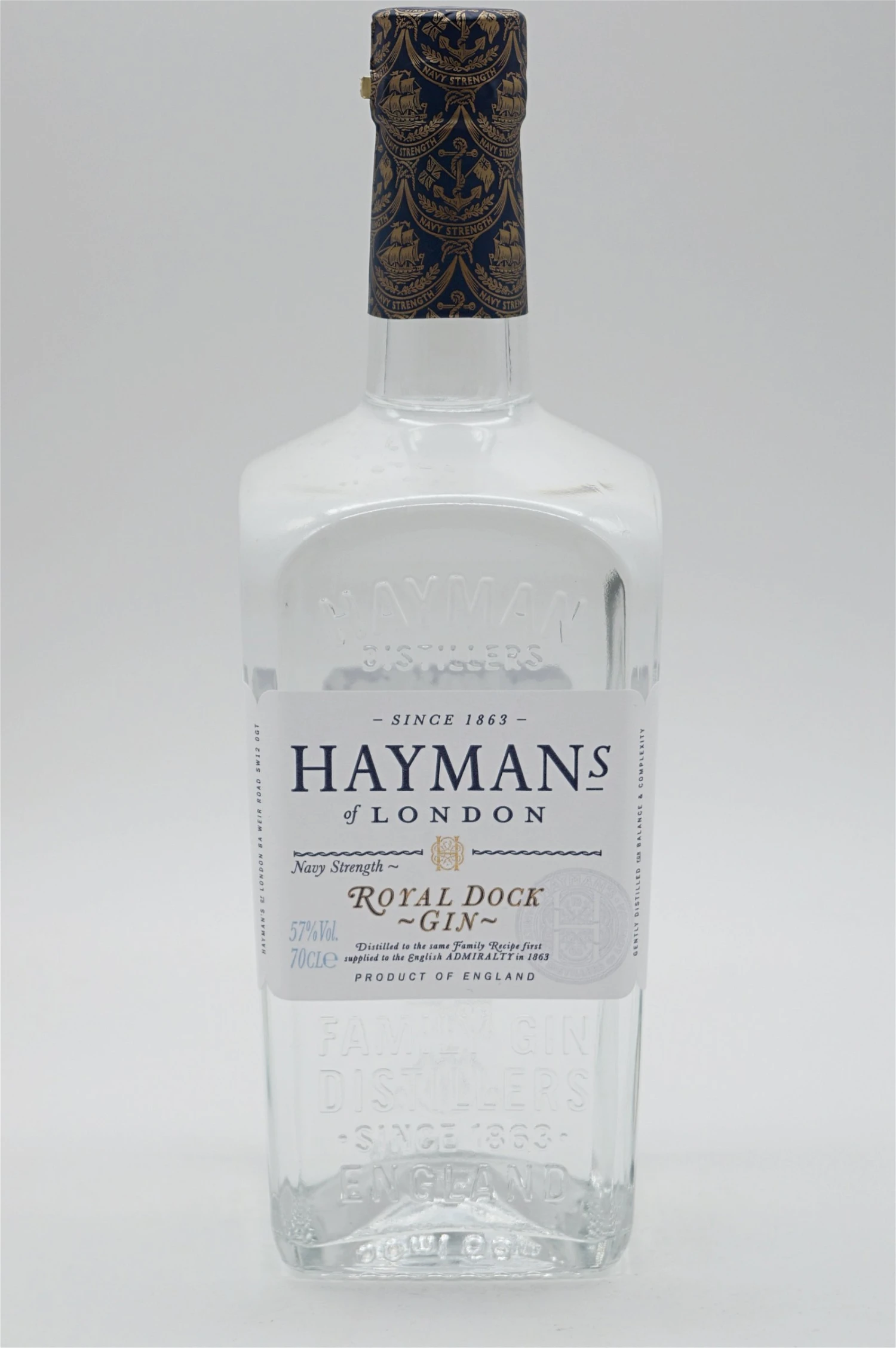 Royal Dock Gin Navy Strength
