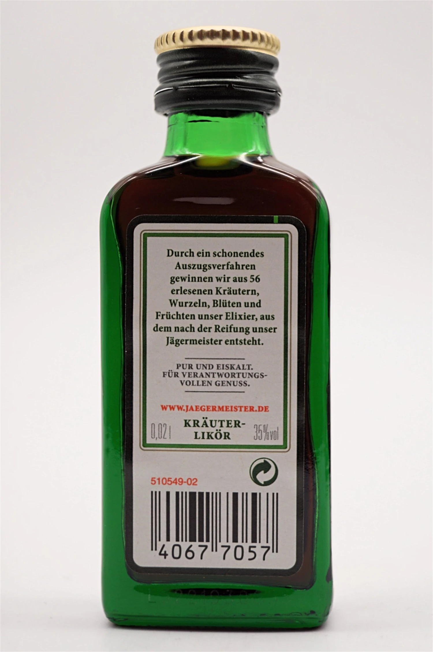 Kräuterlikör 24er-Pack 0,02 Liter – Bild 5