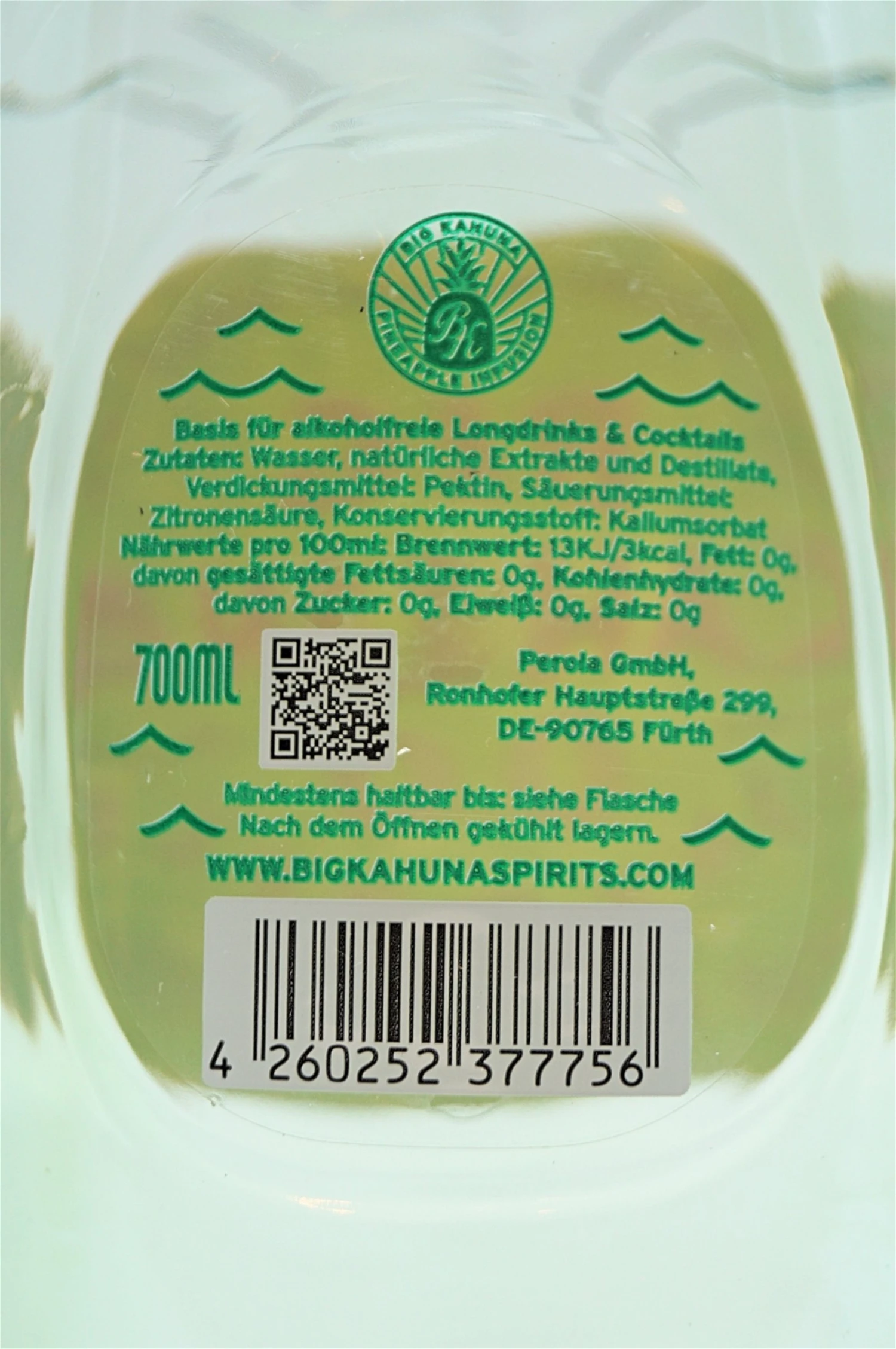 Pineapple Infused 0,0 Alkoholfreier Gin – Bild 4